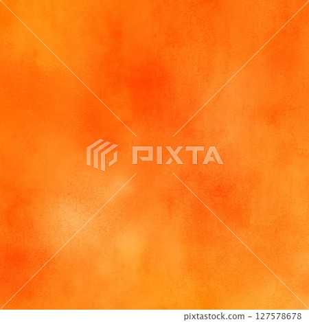 橘色水彩手繪紋理背景圖，模糊的正方形，簡單 127578678