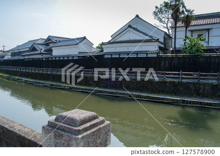 Riverside storehouse town 127578900