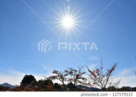 秋天的筱山城 127579315