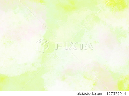 Watercolor smudge simple yellow-green background Watercolor smudge simple yellow-green background 127579944