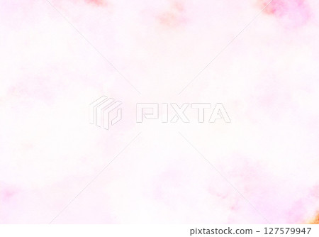 Watercolor smudge simple pink background 127579947