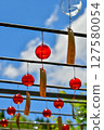 朱紅色的風鈴奏響夏日之聲 127580054