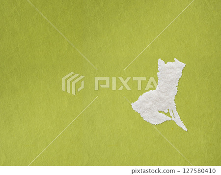 用米製作的茨城縣地圖 127580410