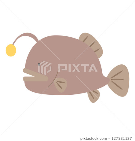 有點奇怪又可愛♪ 琵琶魚的插圖 有點奇怪又可愛♪ 琵琶魚的插圖 127581127