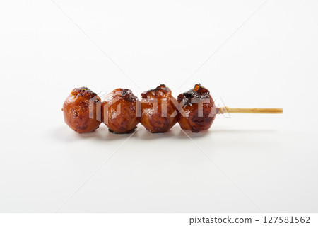 Image of Scorched Soy Sauce Dumplings (Mitarashi) Image of Scorched Soy Sauce Dumplings (Mitarashi) 127581562