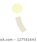 A simple cream-colored wind chime 127581643