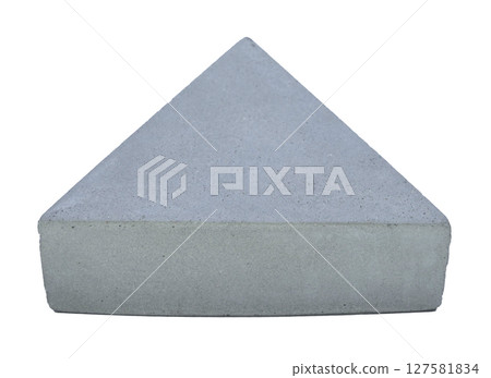 Concrete template podium pedestal for show cosmetic or skin care products display isolated on white background Concrete template podium pedestal for show cosmetic or skin care products display isolated on white background 127581834