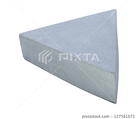 Concrete template podium pedestal for show cosmetic or skin care products display isolated on white background Concrete template podium pedestal for show cosmetic or skin care products display isolated on white background 127581872