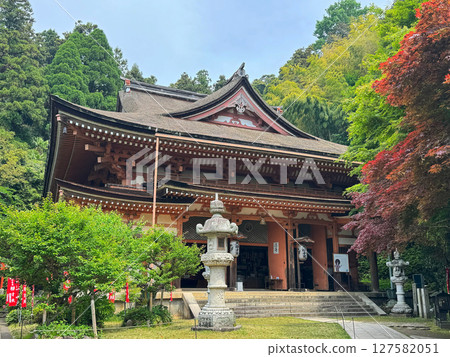 The main hall (Benten Hall) of Chikubushima Hogonji Temple, photographed in May 2025 127582051