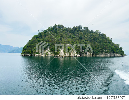 2025年5月，琵琶湖遊船上欣賞竹島 127582071