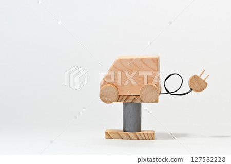 Electric car eco car image Electric car eco car image 127582228