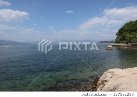 The Seto Inland Sea as seen from Etajima (Hiroshima Prefecture) The Seto Inland Sea as seen from Etajima (Hiroshima Prefecture) 127582296