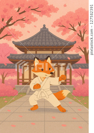 Karate Fox 127582391