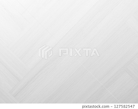 White SPC Wood Floor in a Herringbone Pattern for Background. 127582547
