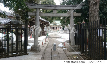 荻窪白山神社位於杉併區上尾木 127582719