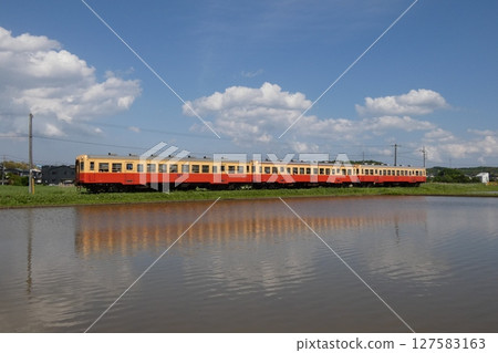 小湊鐵道風景(小湊鐵道) 小湊鐵道風景(小湊鐵道) 127583163