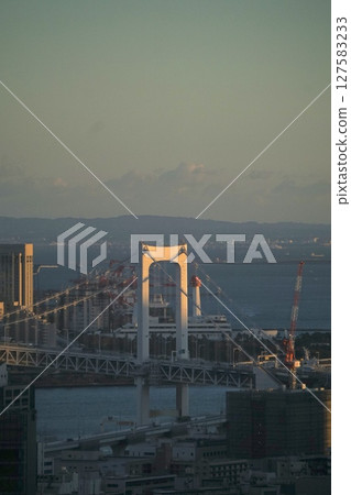 Rainbow Bridge seen from the observation deck 127583233