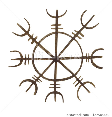 Celtic sign on a white background Celtic sign on a white background 127583640