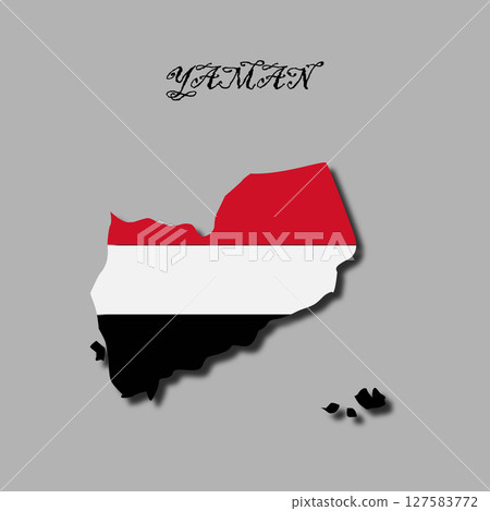 Yamen country map vectors illustration Yamen country map vectors illustration 127583772