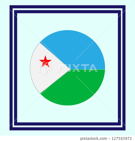Djibouti country flag Djibouti country flag 127583972