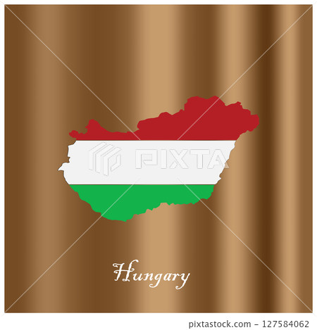 hungary country flag icon vectors 127584062