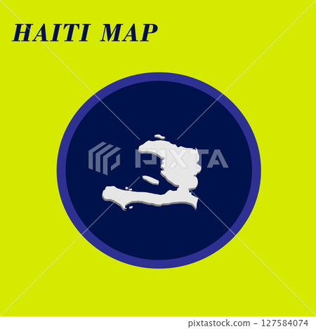 SIMPLE MAP OF HAITI COUNTRY SIMPLE MAP OF HAITI COUNTRY 127584074