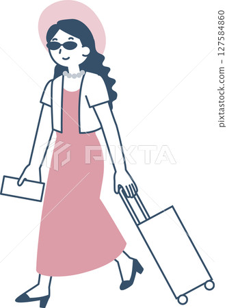 一個女人去旅行 127584860