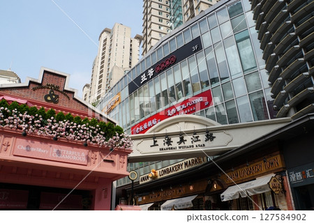 上海的城市景觀 上海的城市景觀 127584902