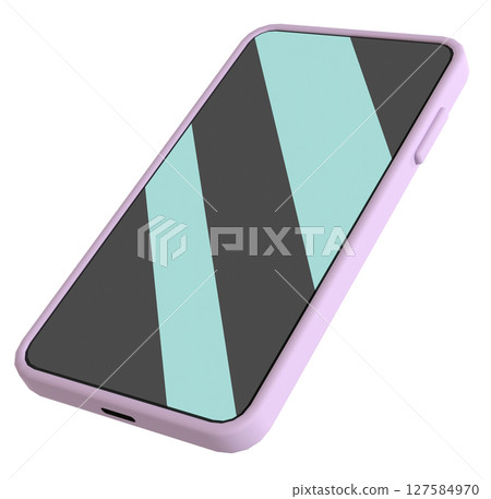 Smartphone 3DCG material 127584970