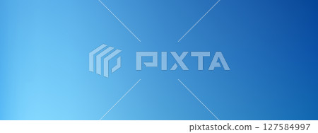 Mesh gradient background with blue and white blend. Abstract pastel sky with soft blur effect. Cold liquid color transition in minimal design. Vector illustration. 127584997