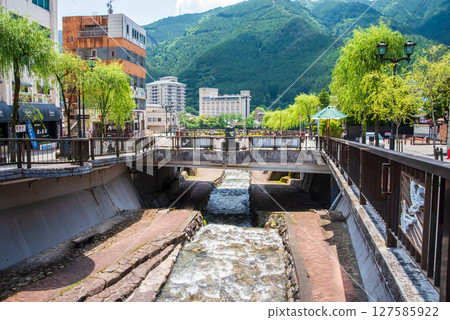 Scenery of the hot spring town [Gero Onsen] (Gero City, Gifu Prefecture) 127585922