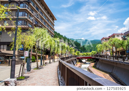 Scenery of the hot spring town [Gero Onsen] (Gero City, Gifu Prefecture) 127585925