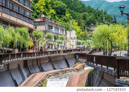 Scenery of the hot spring town [Gero Onsen] (Gero City, Gifu Prefecture) 127585935