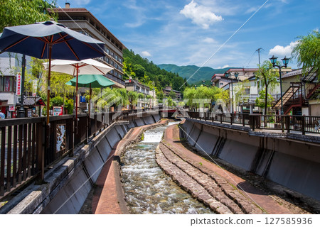 Scenery of the hot spring town [Gero Onsen] (Gero City, Gifu Prefecture) 127585936