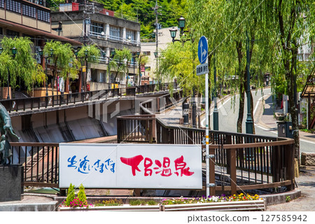 Scenery of the hot spring town [Gero Onsen] (Gero City, Gifu Prefecture) 127585942
