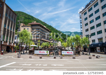 Scenery of the hot spring town [Gero Onsen] (Gero City, Gifu Prefecture) 127585945