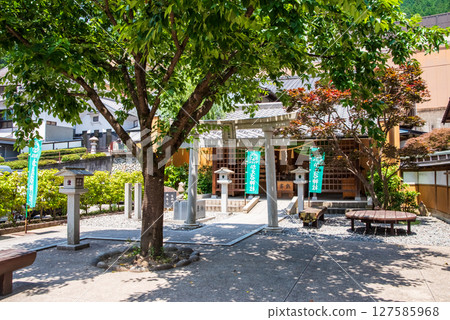 下呂溫泉町的風景：“青蛙神社” 127585968