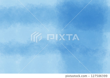 Stock Illustration: Light blue gradation slide (mottled) 127586399