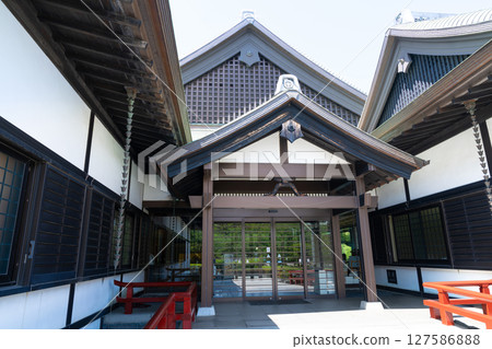 【日本百座名城】德島縣德島市德島城、德島城博物館入口 127586888