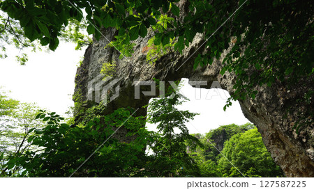 群馬縣妙義山第四石門 群馬縣妙義山第四石門 127587225