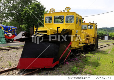 初夏，北海道新綠，北海道東部內陸，日本最冷的城鎮陸別町，零度以下，銀河鐵道，火車駕駛體驗，幸福的黃色扶手 127587265