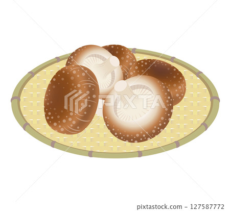 Shiitake mushroom icon 127587772