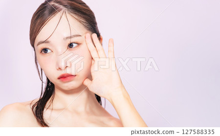 女性美容肖像護膚化妝品 127588335