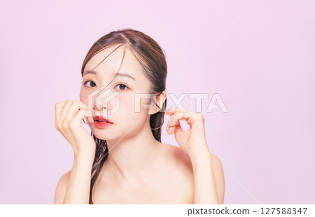 女性美容肖像護膚化妝品 127588347
