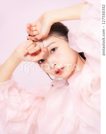 女性美容肖像護膚化妝品 127588382