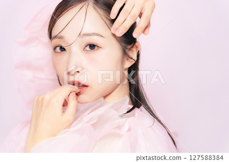 女性美容肖像護膚化妝品 127588384