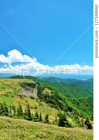 Nagano Prefecture, Utsukushigahara Plateau, Blue Sky Ogato 127588660