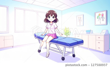 女子在醫院接受治療 127588937