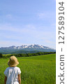 清新綠色的北海道，大雪山國立公園，可一覽大雪山連峰全景的大雪高原，旭丘 127589104