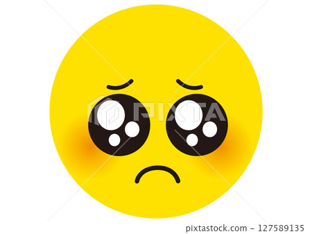 Eyes, sad, eyeball, icon, mark, request, stare, look, watery, gaze, cry, cute, teary-eyed, 127589135